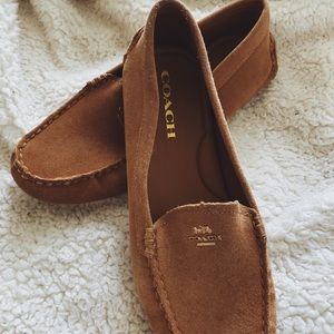 Suede Coach Loafers